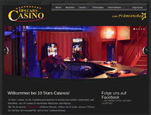 Tablet Screenshot of 10-stars-casino.de